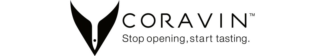 Schwarzes Logo mit stilisiertem Weinglas und elegantem Schriftzug.