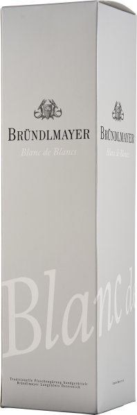 Weiße Weinverpackung mit elegantem, minimalistischem Design und filigranen, schwarzen Verzierungen.