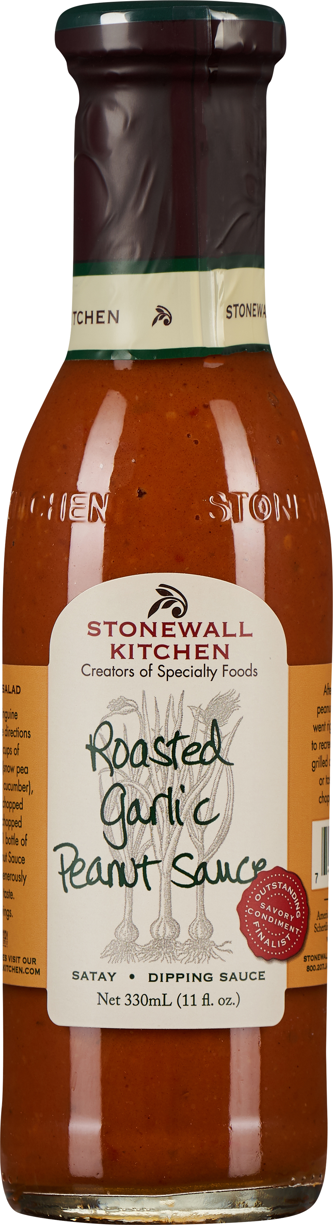 Stonewall Kitchen Roasted Garlic Peanut Sauce WEIN & CO