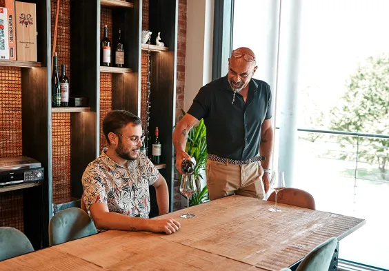 Carlo Revello 2022 und Sohn